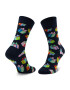 Happy Socks Șosete Înalte Unisex BGS01-6500 Bleumarin - Pled.ro