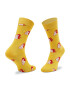 Happy Socks Șosete Înalte Unisex BUN01-2200 Galben - Pled.ro