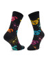 Happy Socks Șosete Înalte Unisex DOG01-9050 Negru - Pled.ro