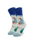 Happy Socks Șosete Înalte Unisex DSS01-6300 Alb - Pled.ro