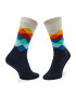 Happy Socks Șosete Înalte Unisex FAD01-6450 Bleumarin - Pled.ro