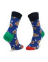 Happy Socks Șosete Înalte Unisex GHO01-6300 Bleumarin - Pled.ro