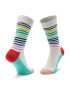 Happy Socks Șosete Înalte Unisex HAS01-1301 Alb - Pled.ro