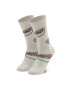 Happy Socks Șosete Înalte Unisex HDS01-1300 Bej - Pled.ro