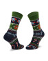 Happy Socks Șosete Înalte Unisex HHS01-7300 Verde - Pled.ro