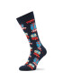 Happy Socks Șosete Înalte Unisex HSS01-6500 Bleumarin - Pled.ro