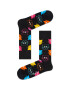 Happy Socks Șosete Înalte Unisex MJA01-9050 Negru - Pled.ro