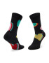 Happy Socks Șosete Înalte Unisex MYV01-9300 Negru - Pled.ro