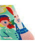 Happy Socks Șosete Înalte Unisex P000475 Verde - Pled.ro