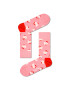 Happy Socks Șosete Înalte Unisex P000479 Roz - Pled.ro