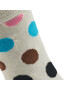 Happy Socks Șosete Înalte Unisex P000501 Bej - Pled.ro