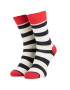 Happy Socks Șosete Înalte Unisex SA01-045 Alb - Pled.ro