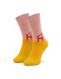 Happy Socks Șosete Înalte Unisex SFU01-2400 Galben - Pled.ro