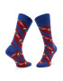 Happy Socks Șosete Înalte Unisex UFO01-6500 Violet - Pled.ro