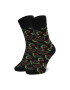 Happy Socks Șosete Înalte Unisex WAT13-9300 Negru - Pled.ro