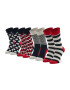 Happy Socks Șosete Înalte Unisex XBDO09-6002 Colorat - Pled.ro