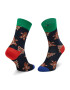 Happy Socks Șosete Înalte Unisex XGCO01-6500 Bleumarin - Pled.ro