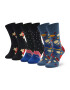 Happy Socks Șosete Înalte Unisex XOSP08-9350 Colorat - Pled.ro