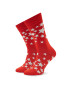 Happy Socks Șosete Înalte Unisex XSTG01-4300 Roșu - Pled.ro