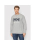 Helly Hansen Bluză Hh Logo Crew 34000 Gri Regular Fit - Pled.ro