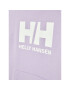 Helly Hansen Bluză Logo 41677 Violet Regular Fit - Pled.ro