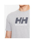 Helly Hansen Tricou Logo 33979 Gri Regular Fit - Pled.ro