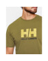 Helly Hansen Tricou Logo 33979 Verde Regular Fit - Pled.ro