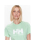 Helly Hansen Tricou Logo 34112 Verde Regular Fit - Pled.ro