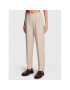 Herskind Pantaloni din material Brandy 4604878 Écru Relaxed Fit - Pled.ro