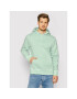 HUF Bluză Embossed FL00147 Verde Regular Fit - Pled.ro