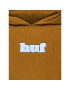 HUF Bluză Madison FL00193 Maro Regular Fit - Pled.ro