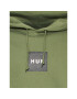 HUF Bluză PF00573 Verde Regular Fit - Pled.ro