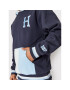 HUF Bluză Sideline FL00172 Bleumarin Regular Fit - Pled.ro