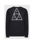 HUF Longsleeve Essentials TS01750 Negru Regular Fit - Pled.ro