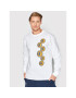 HUF Longsleeve Real Baller TS01644 Alb Regular Fit - Pled.ro