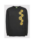 HUF Longsleeve Real Baller TS01644 Negru Regular Fit - Pled.ro