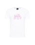 HUF Tricou Data Death Tee TS01333 Alb Regular Fit - Pled.ro