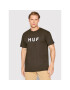 HUF Tricou Essentials Logo TS01752 Maro Regular Fit - Pled.ro