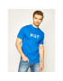 HUF Tricou Essentials OG Logo TS00508 Albastru Regular Fit - Pled.ro