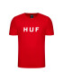 HUF Tricou Essentials Og Logo TS00508 Roșu Regular Fit - Pled.ro