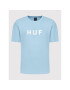 HUF Tricou Essentials Og Logo TS01752 Albastru Regular Fit - Pled.ro