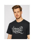 HUF Tricou HAZE Handstyle 2 TS01382 Negru Regular Fit - Pled.ro