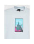 HUF Tricou Sky Is The Limit TS01948 Albastru Regular Fit - Pled.ro