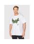 HUF Tricou Stroke Of Genius TS01653 Alb Regular Fit - Pled.ro