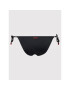 Hugo Bikini partea de jos Side Tie Pure 50470222 Negru - Pled.ro