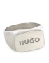 Hugo Inel E-Logobold-Ring 50472524 Argintiu - Pled.ro