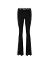 Hugo Pantaloni din material Haskanna 50493781 Negru Slim Fit - Pled.ro