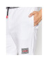 Hugo Pantaloni scurți sport Draig 50472727 Alb Regular Fit - Pled.ro