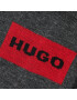 Hugo Set 2 perechi de șosete scurte unisex Label 50468123 Gri - Pled.ro