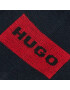 Hugo Set 2 perechi de șosete scurte unisex Label 50468123 Negru - Pled.ro